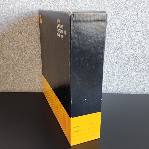 Kodak Transvue 140 Slide Tray w Box Carousel and Ektagraphic Projectors 184 0768 - Picture 8 of 10